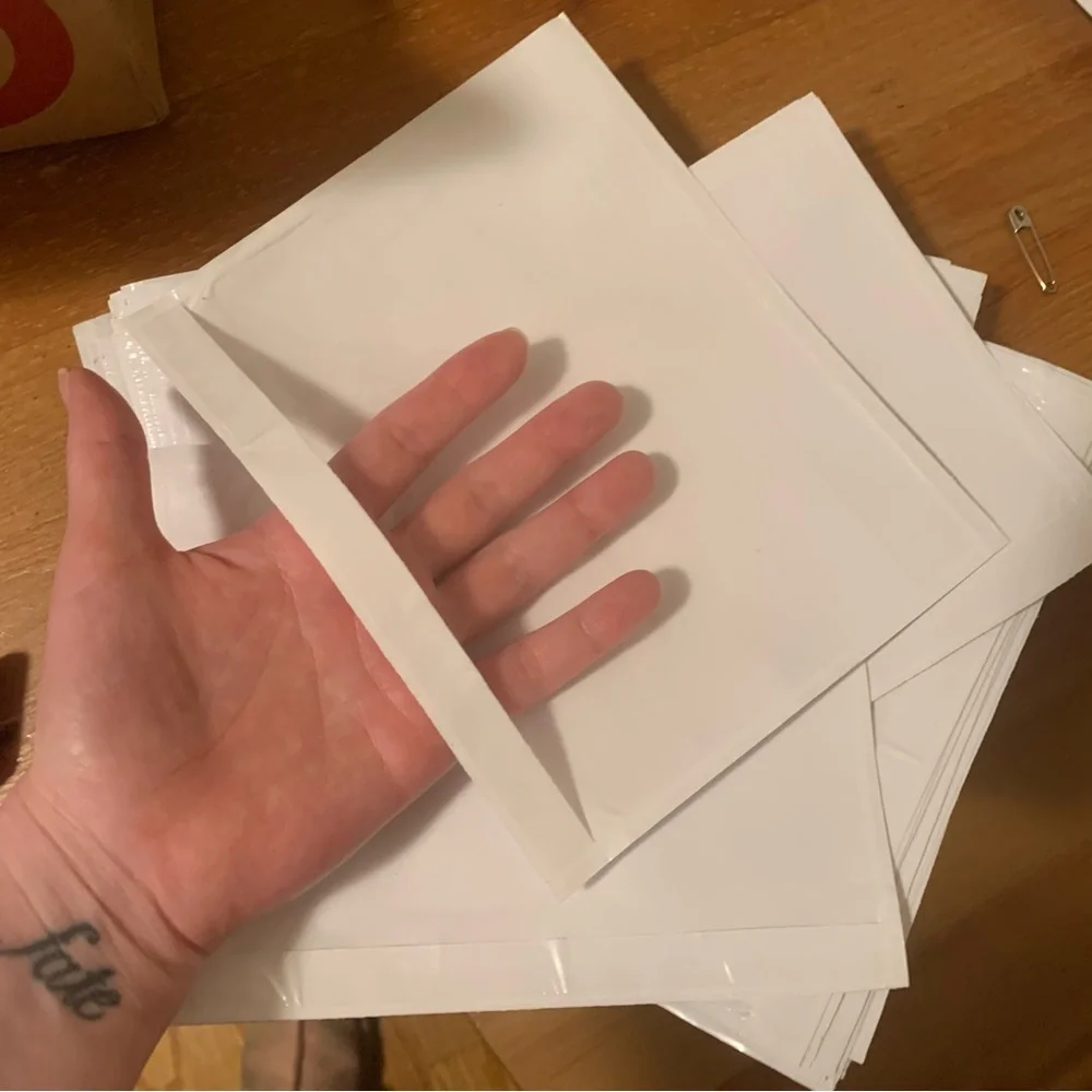 Shipping Label adhesive envelopes